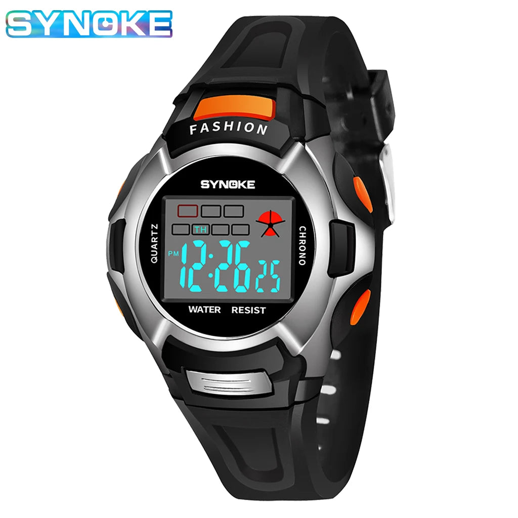 Sport Kids Watch Girls Student Children'S Watch Waterproof Alarm Clock Brand Digital Watch