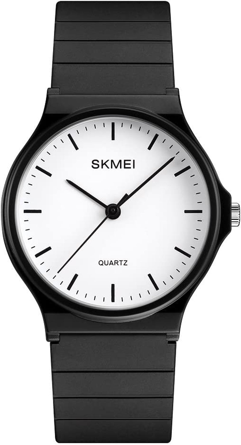 Women'S Watches Ladies Quartz Watch Waterproof Wrist Watch Resin Fashion Casual Wristwatch for Girls