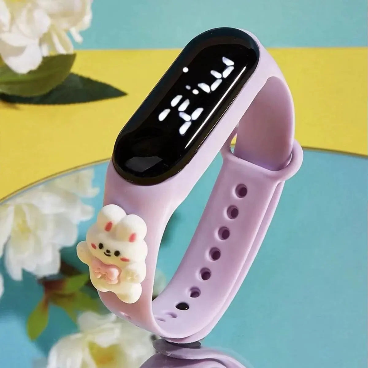 New Cartoon LED Figure Watch Children'S Student Bracelet Watch Touch Electronic Watch